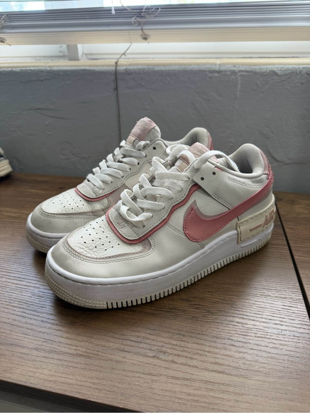 Nike Air Force 1 Shadow White Pink Women’s Size 9